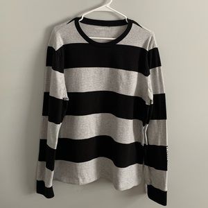 Men’s American Eagle Striped Long Sleeve T-Shirt